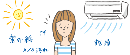 夏に受けたダメージ肌、そのままにしていませんか？